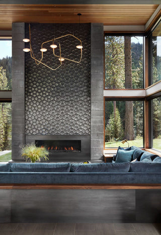 The Trending Allure of Floor-to-Ceiling Fireplaces in Modern Interior Design